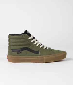 Vans Skate SK8-Hi Shoes - Green / Gum