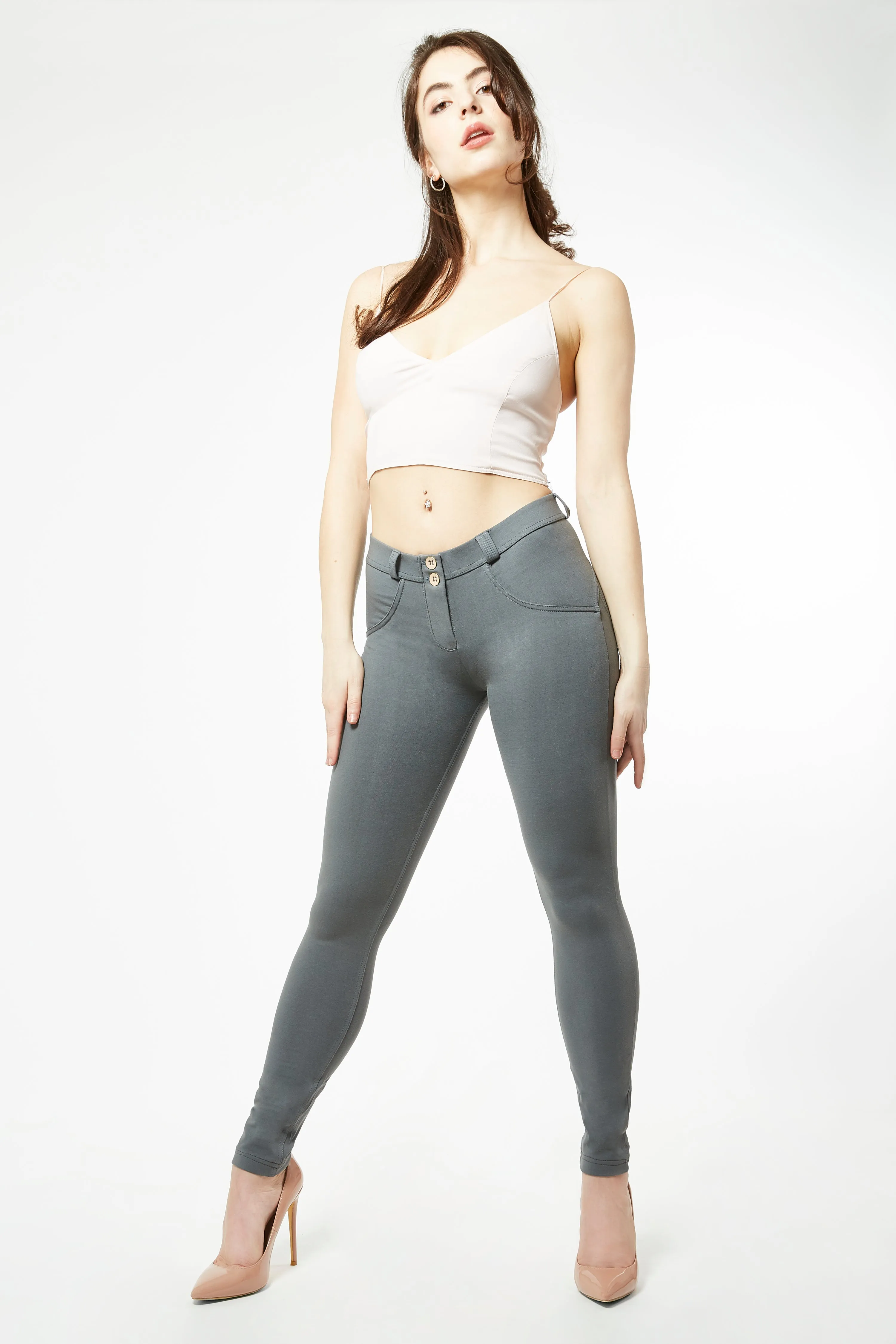 WR.UP® Fashion - Classic Rise Full Length - Dark Grey