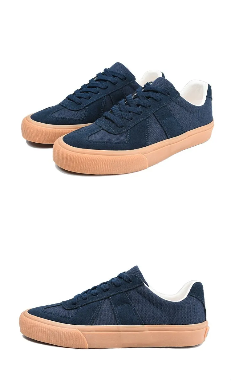 xiangtuibao Blue Skate Casual Shoes Walking Suede Sneakers for Men Skateboarding Shoe BMX Unisex Tennis Big Size Feetwear BMX