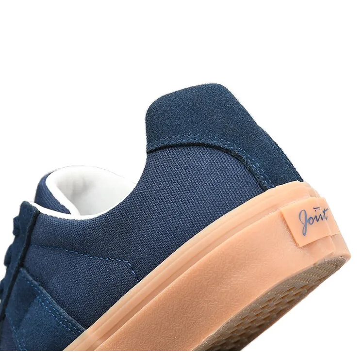 xiangtuibao Blue Skate Casual Shoes Walking Suede Sneakers for Men Skateboarding Shoe BMX Unisex Tennis Big Size Feetwear BMX
