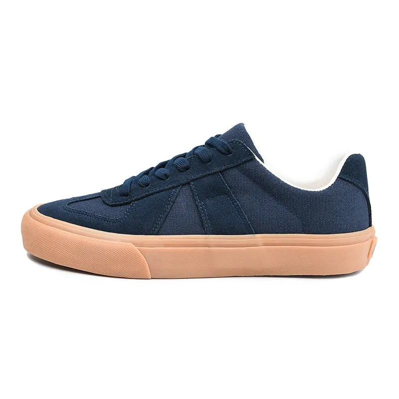 xiangtuibao Blue Skate Casual Shoes Walking Suede Sneakers for Men Skateboarding Shoe BMX Unisex Tennis Big Size Feetwear BMX