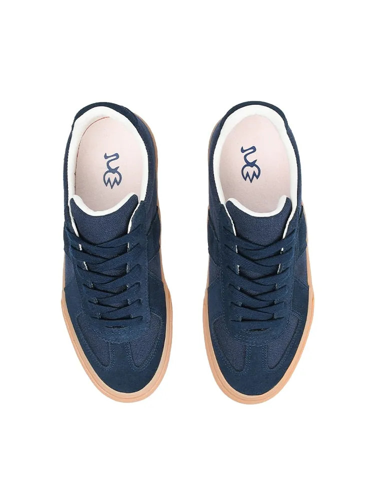 xiangtuibao Blue Skate Casual Shoes Walking Suede Sneakers for Men Skateboarding Shoe BMX Unisex Tennis Big Size Feetwear BMX