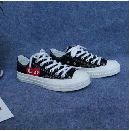 xiangtuibao Men Spring PLAY Black CDG 1970s All cool star High/Low top Unisex women Skateboarding Shoes sapato feminino zapatos de mujer