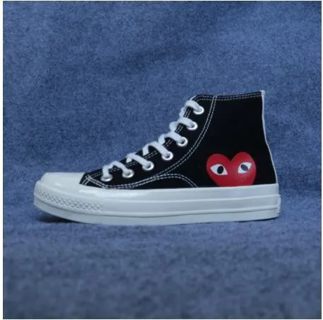 xiangtuibao Men Spring PLAY Black CDG 1970s All cool star High/Low top Unisex women Skateboarding Shoes sapato feminino zapatos de mujer